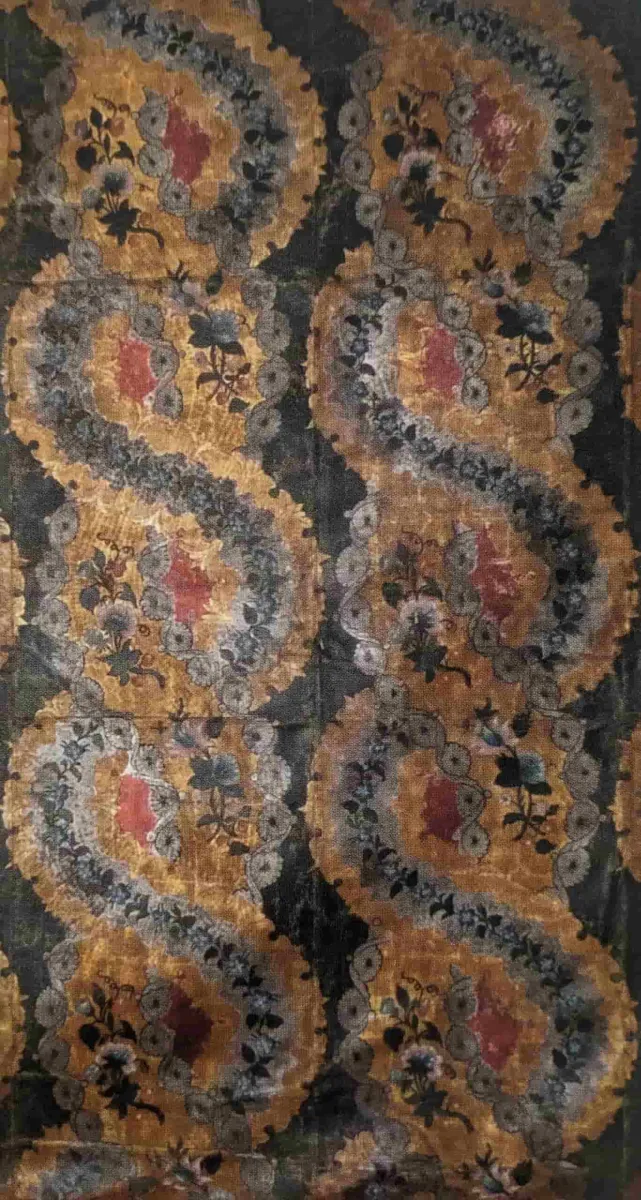 Chiseled gilt leather from Italia, Late XVIII century